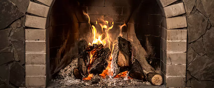 Cracked Electric Fireplace Bricks Repair Services in Fredericton, NB