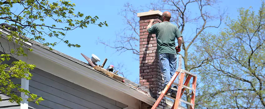 Chimney Crown Repair in Devon, New Brunswick