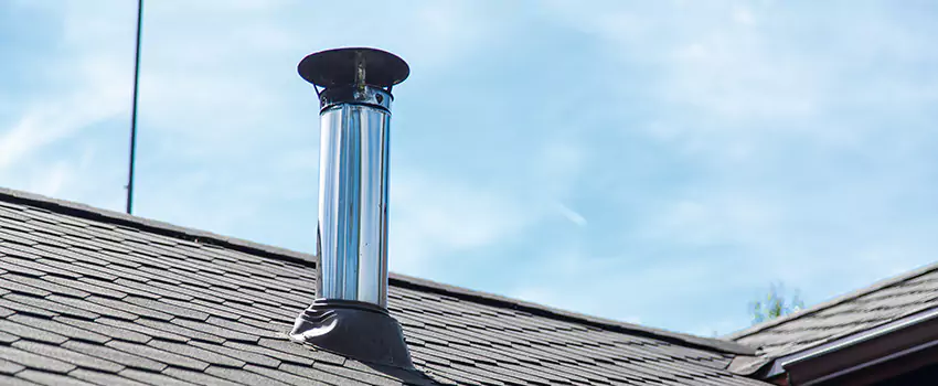 Outdoor Metal Chimney Installation in Fredericton, New Brunswick